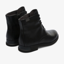 Camper Iman Womens Ankle Boots US-19006 Black Sale USA